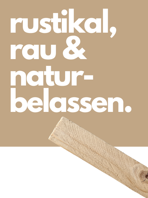 Rudolf - Holz Rustikal - Nachhaltiger Weihnachtsbaum