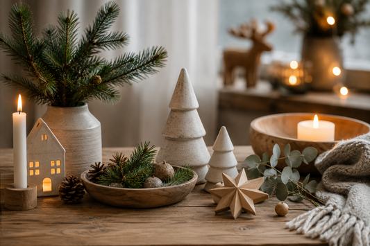 Skandinavische Weihnachtsdeko – Natürlich, schlicht und wunderbar gemütlich