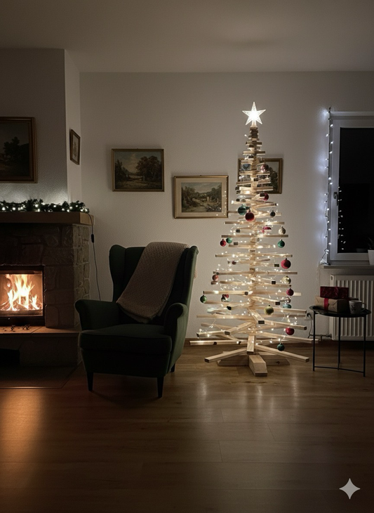 Weihnachtsbaum ohne Nadeln – Die entspannte Alternative für ein gemütliches Weihnachtsfest